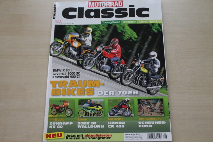 Deckblatt Motorrad Classic (06/2012)